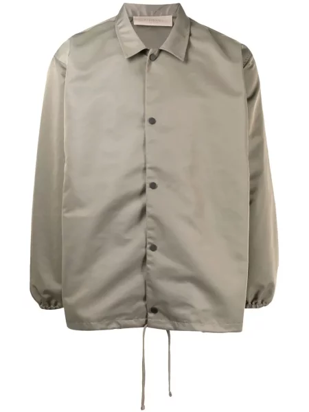 Geacă Fear Of God Essentials cu imagine verde