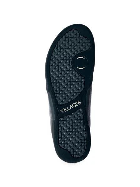 Sneakerși Village Pm din piele de căprioară gri