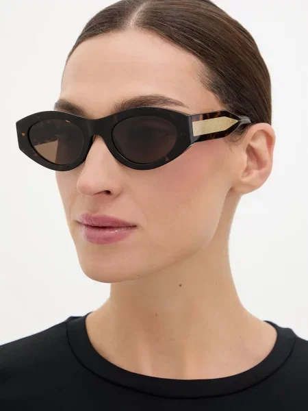 Gucci ochelari de soare pentru femei maro