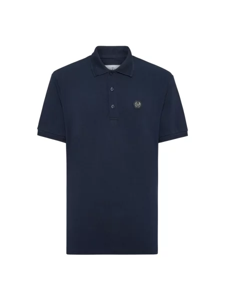 Koszulka polo Philipp Plein niebieska