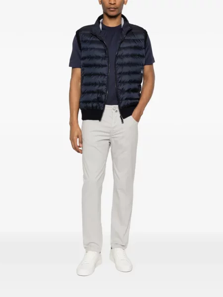 Tricou Zegna cu dungi albastru