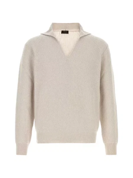 Tricou polo Brioni din cașmir
