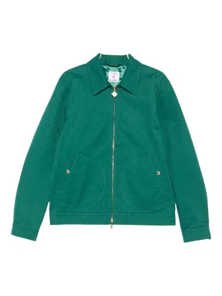 Жакардова риза Casablanca зелено