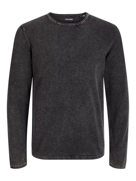 JACK & JONES Pulover JJLeo' črna