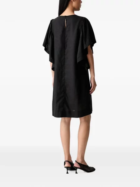 Rochie mini Vicolo cu volane negru