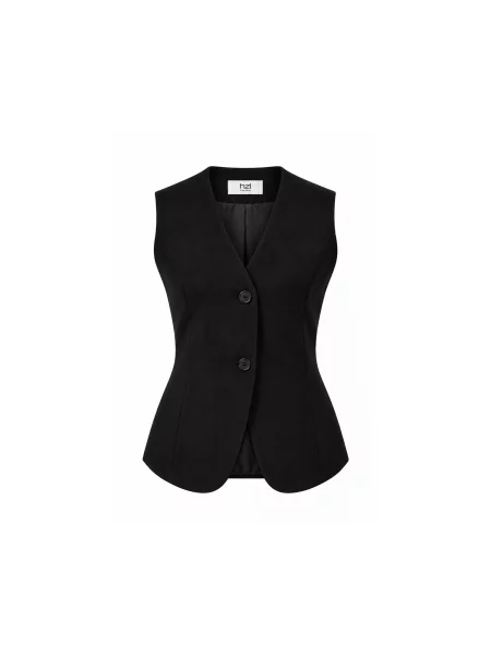 Hzl the label Vestă negru