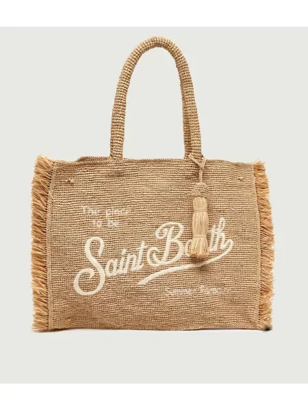 ST.Barth Geantă de plajă VANITY bej