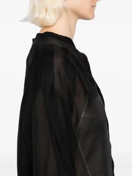 Cămașă Quetsche din tul negru