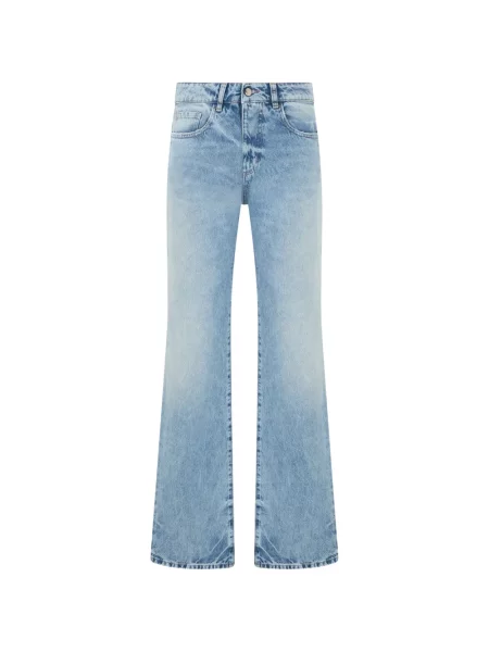 Blugi cu picior larg Icon Denim albastru