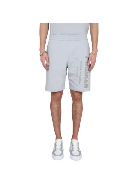 Szorty Alexander Mcqueen niebieskie