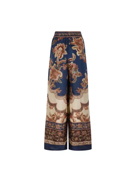 Spodnie Zimmermann z nadrukiem z wzorem paisley