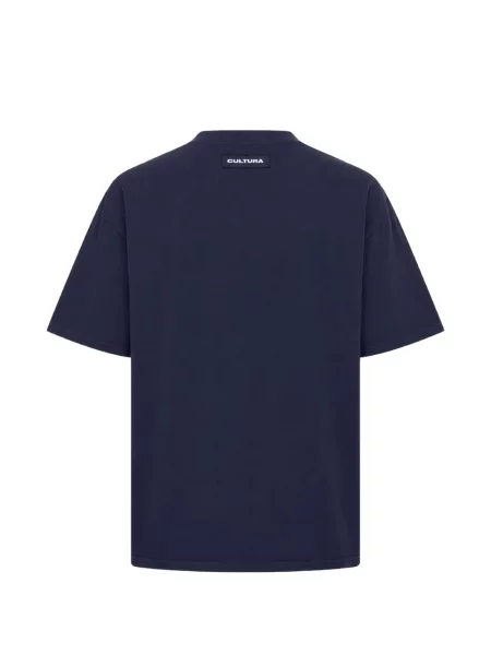 Tricou Cultura cu imagine albastru