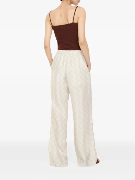 Pantaloni Burberry de mătase