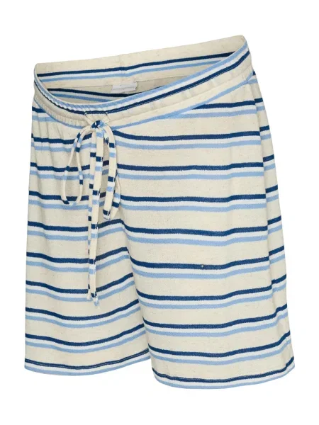 MAMALICIOUS Hlače MLNARA / mornarska / svetlo modra bež