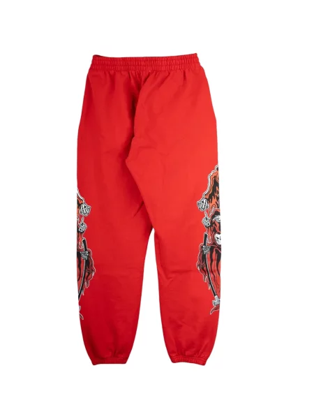 Pantaloni Warren Lotas alergare roșu