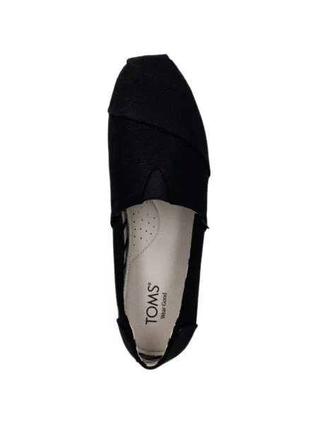 Espadrile Toms din canvas negru
