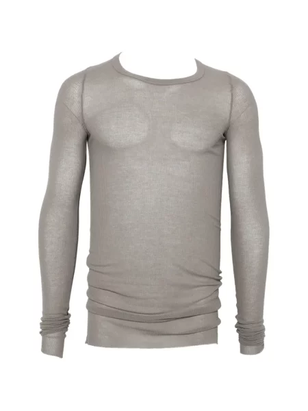 Lung tricou Rick Owens gri