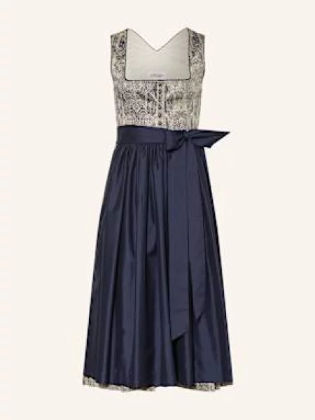 Grasegger Sukienka Bawarska Brianna blau niebieska