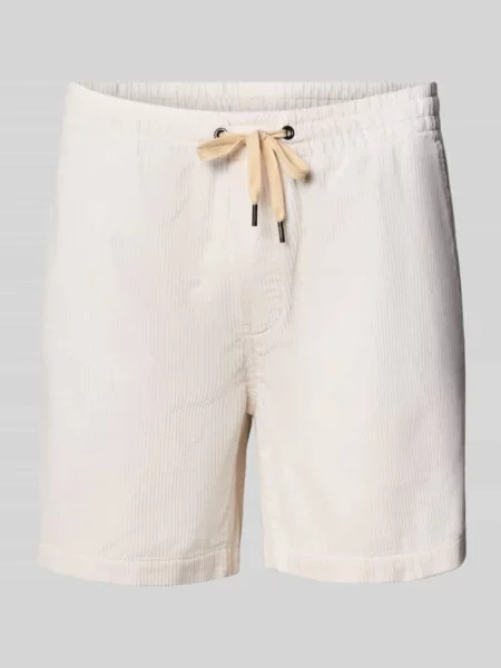 Szorty Polo Ralph Lauren sztruksowe białe