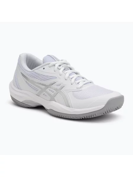 Тенісне взуття ASICS Game FF Clay W white/pure silver білі