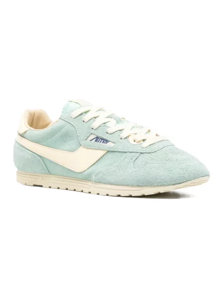 Sneakersy Autry skórzane zielone