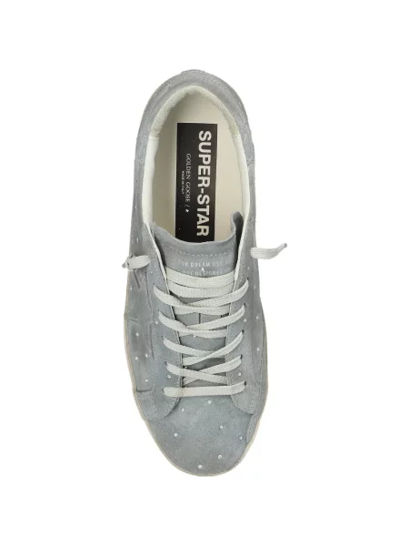 Sneakerși Golden Goose din piele gri