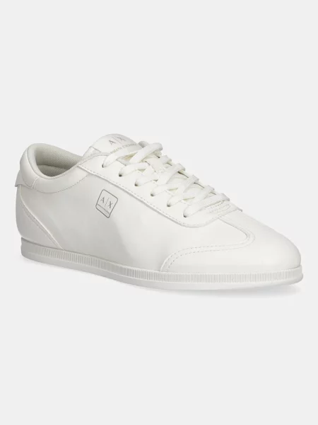 Маратонки Armani Exchange бежово бяло