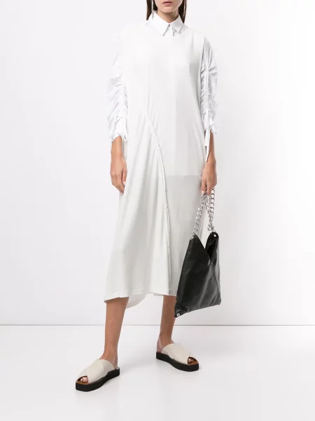 Rochie tip cămașă Y's alb