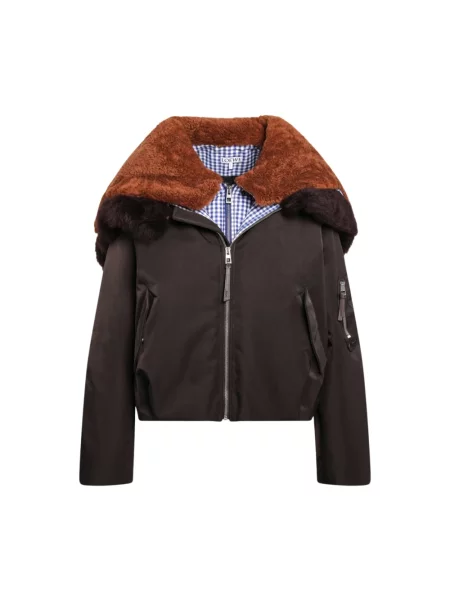 Kurtka bomber Loewe brązowy