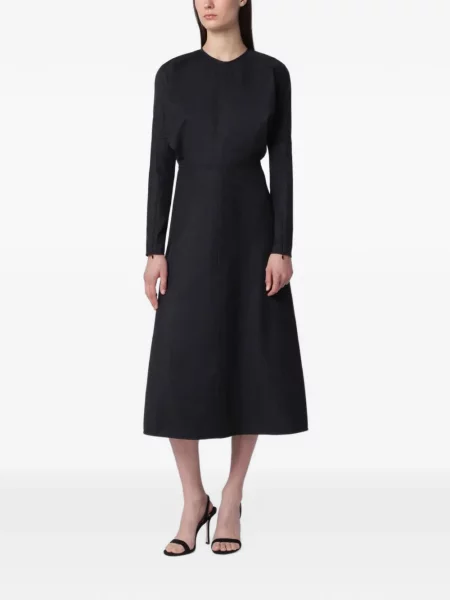 Rochie midi Victoria Beckham negru