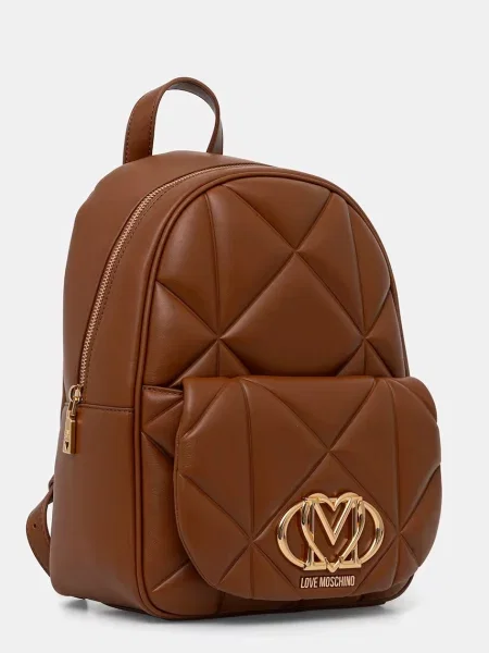 Кожаный рюкзак Love Moschino