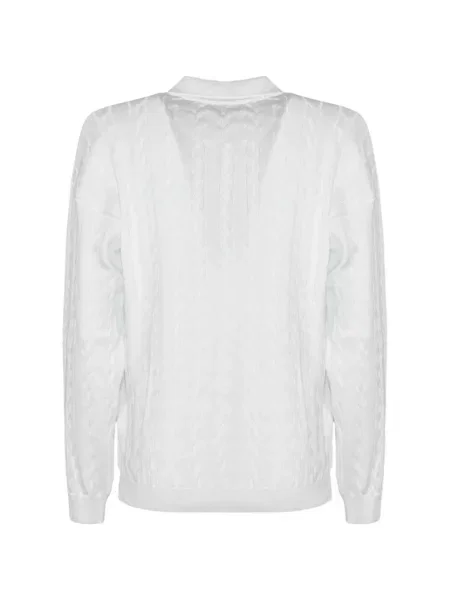 Top Purotatto s výstřihem do v bílý