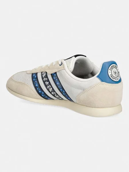 Adidas Barreda sneakersy zamszowe beżowe