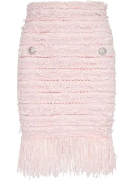 Fustă tip creion Balmain din tweed