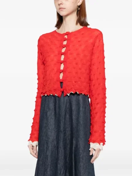 Cardigan Yanyan Knits roșu