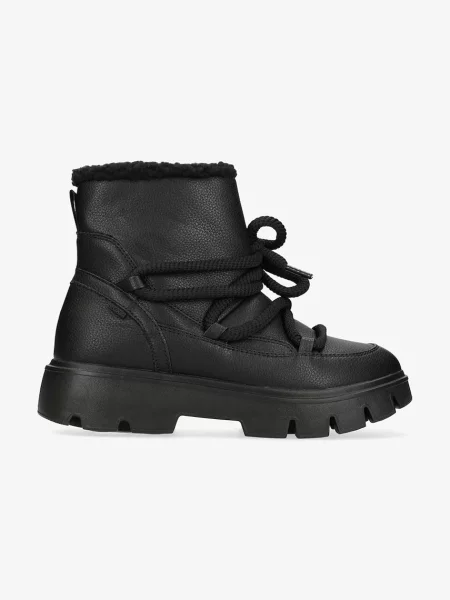 Mexx botine SIGMAR RHYTHM cu plat izolare ușoară negru