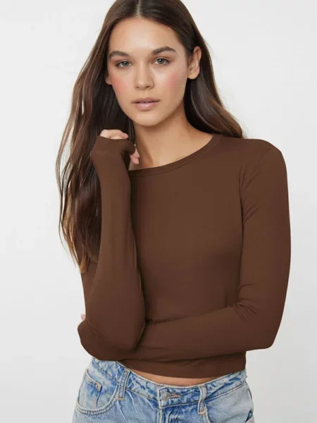Trendyol Tricou maro