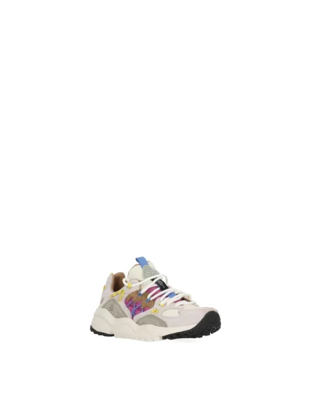 Sneakersy Flower Mountain skórzane w kwiatki
