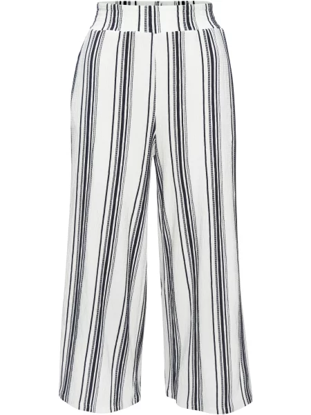 LASCANA Pantaloni albastru marin alb