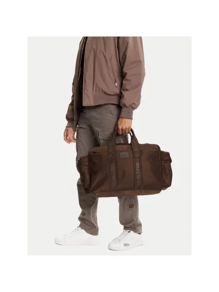 Torba weekendowa G-Star Raw brązowa