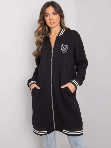 Hanorac Rue Paris negru