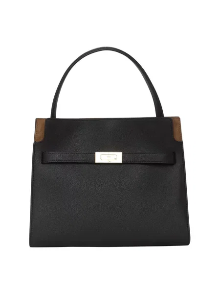 Torebka Tory Burch skórzana czarna