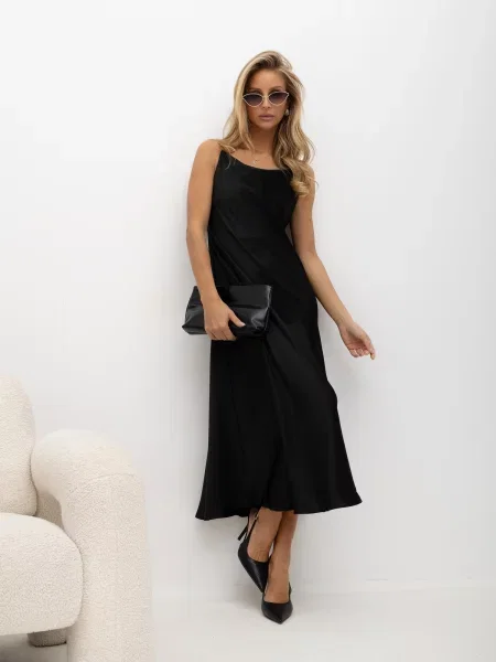 Koktel haljina Italy Moda crna
