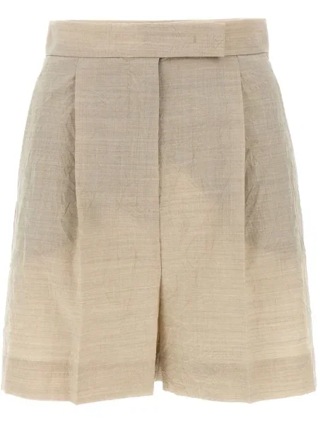 Pantaloni scurți Max Mara maro