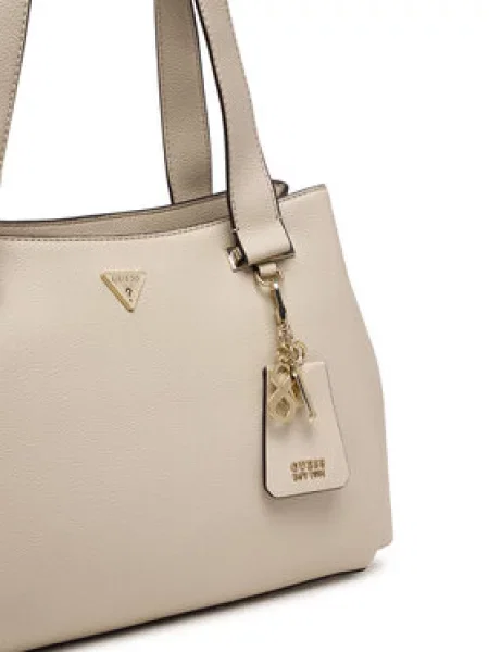 GUESS Shopper torba EVIE GIRLFRIEND siva bež