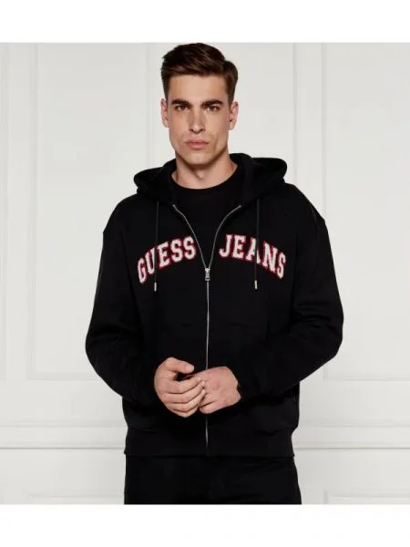 Guess Jeans Hanorac negru