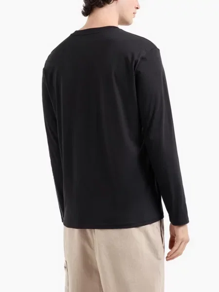 Лонгслив Armani Exchange черный