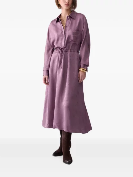Rochie midi Liu Jo din satin roz