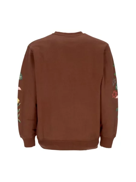 Bluza Market z długim rękawem brązowa