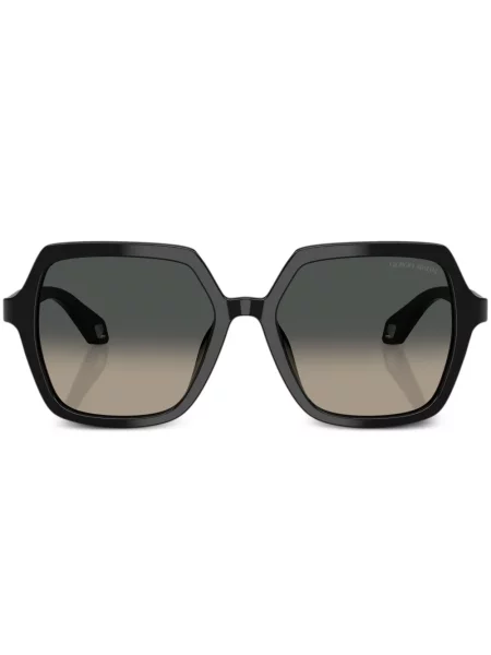 Ochelari de soare Giorgio Armani cu imagine negru